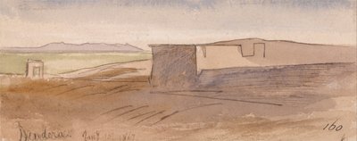Dendera by Edward Lear